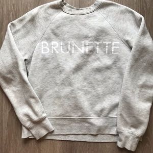 Brunette Crew Neck